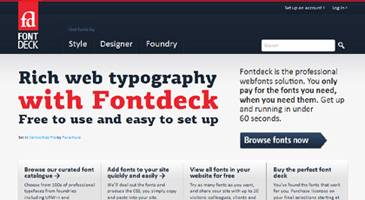 Fontdeck