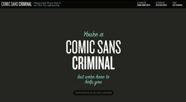 Comic Sans Criminal