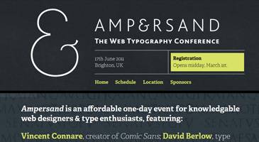 Ampersand Conf.