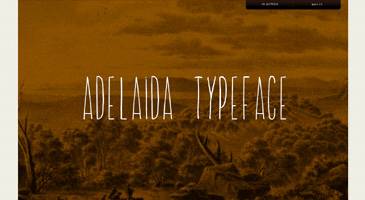 Adelaida Typeface