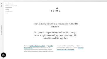 The On Being Project